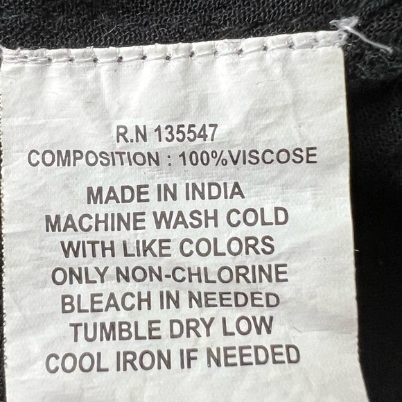 Avani del Amour Ruffle Embroidered Sleeves Boho Festival Tunic Top Blouse Small - Picture 6 of 10